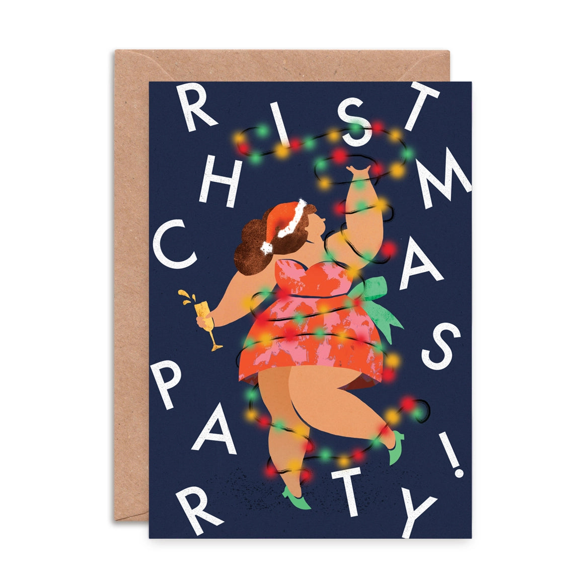 Christmas Party Multipack of 8 Greeting Cards image 4