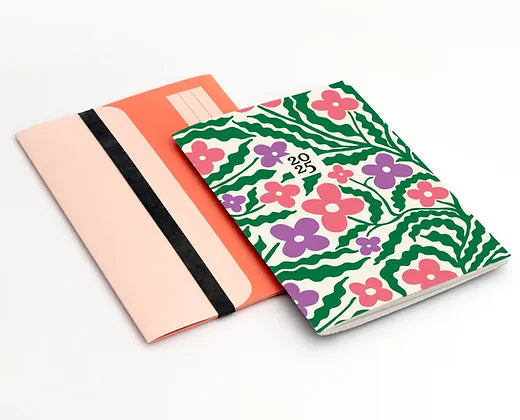 Floral 2025 Diary + Folder