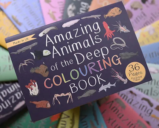 Amazing Animals of the Deep Colouring Book