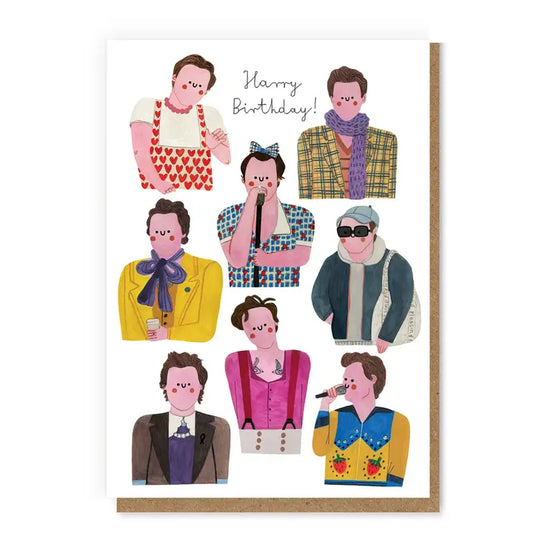 Harry Styles Birthday Card