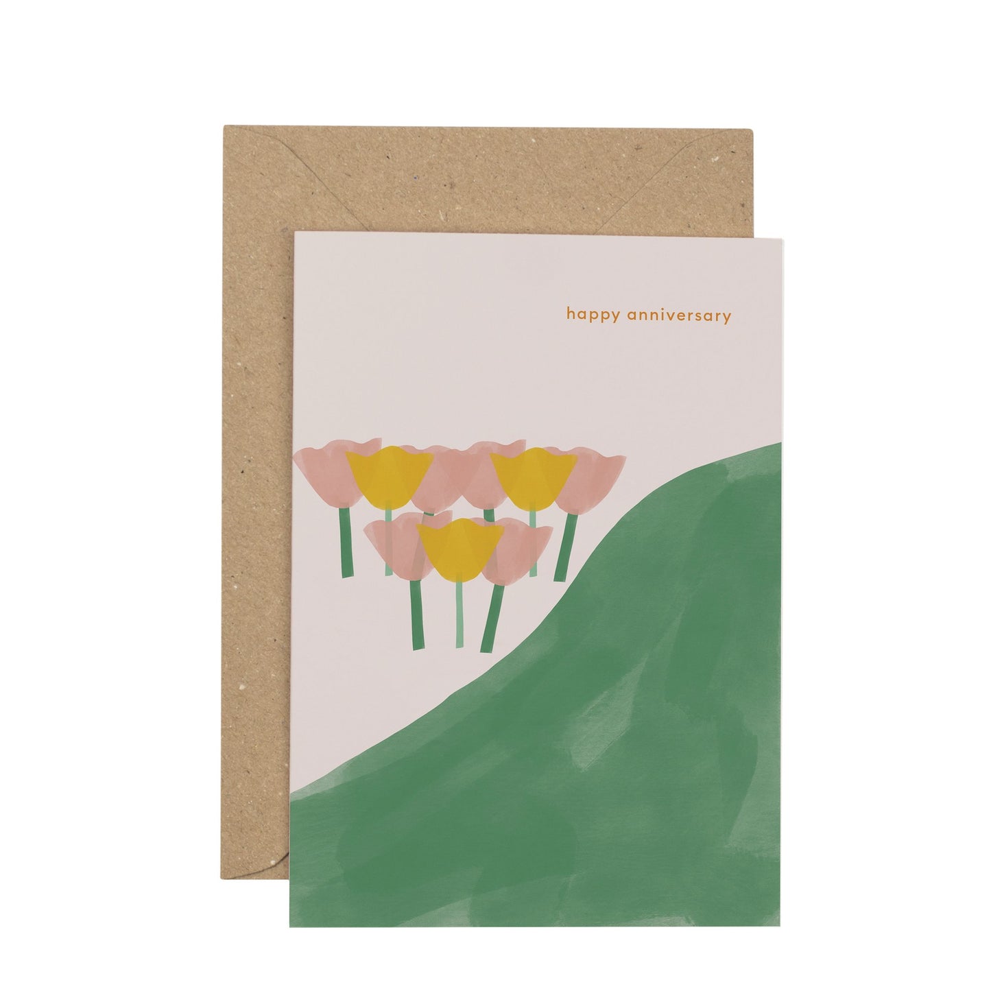 Tulips Happy Anniversary Card image 0