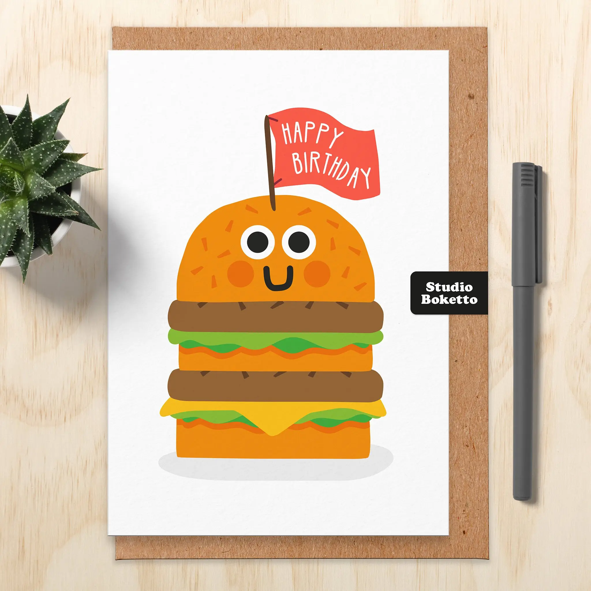 McBurger Birthday Card image 0