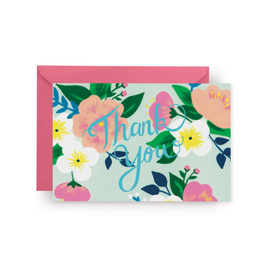 Floral Thank You Card  image 0