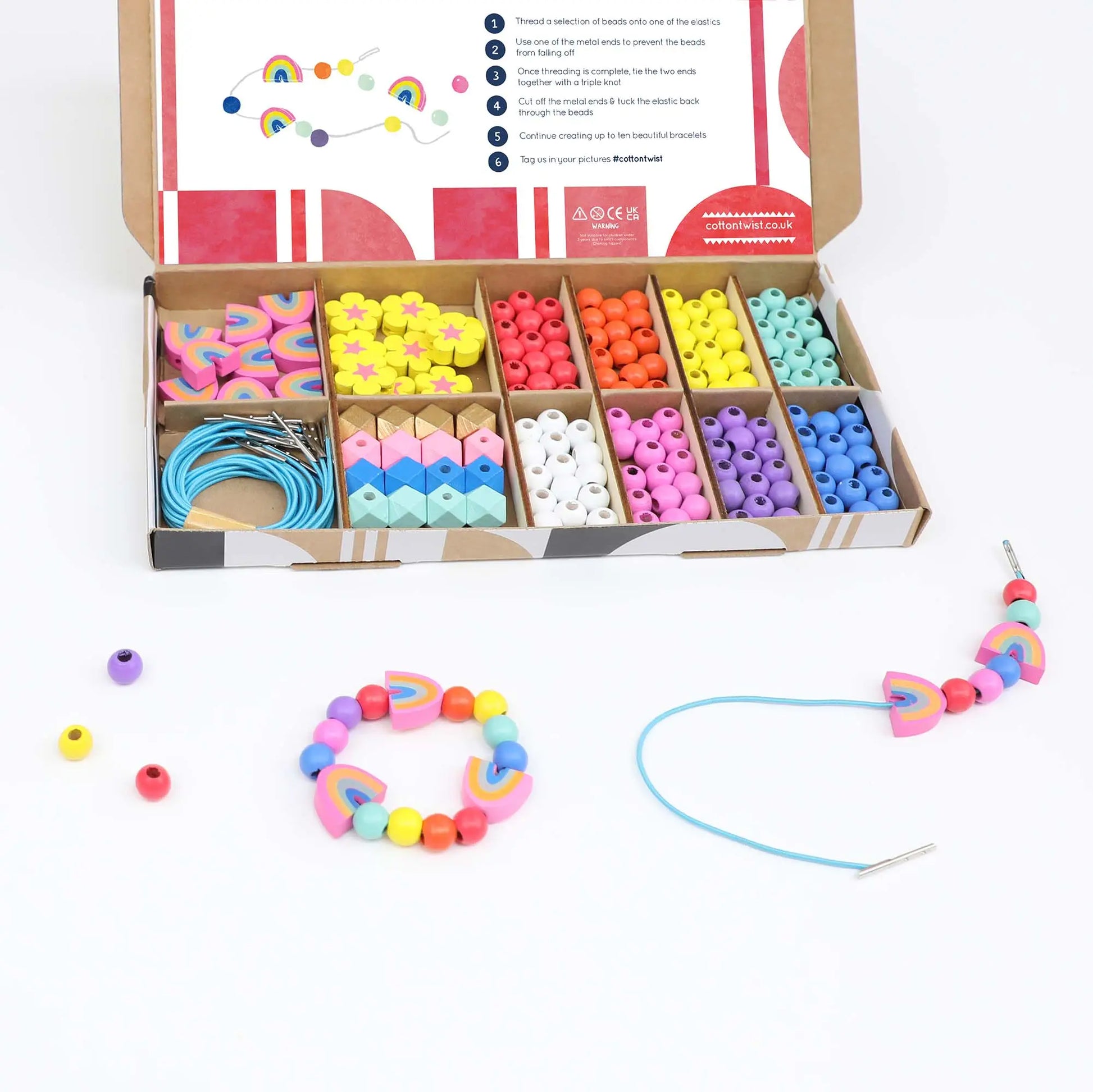 Rainbow Bracelet Making Kit image 0