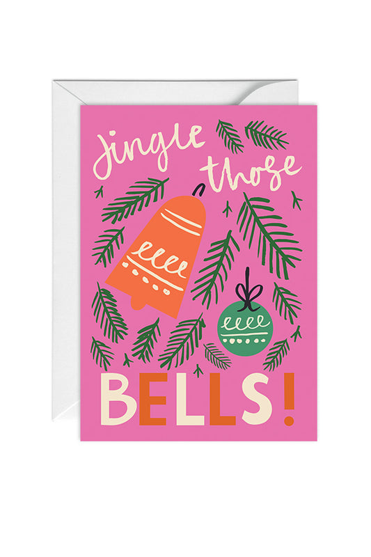 Jingle Those Bells Christmas Card image 0