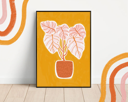 Monstera Houseplant Print image 0