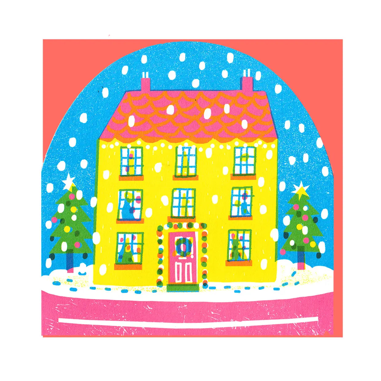 House Large Snowglobe Card image 0