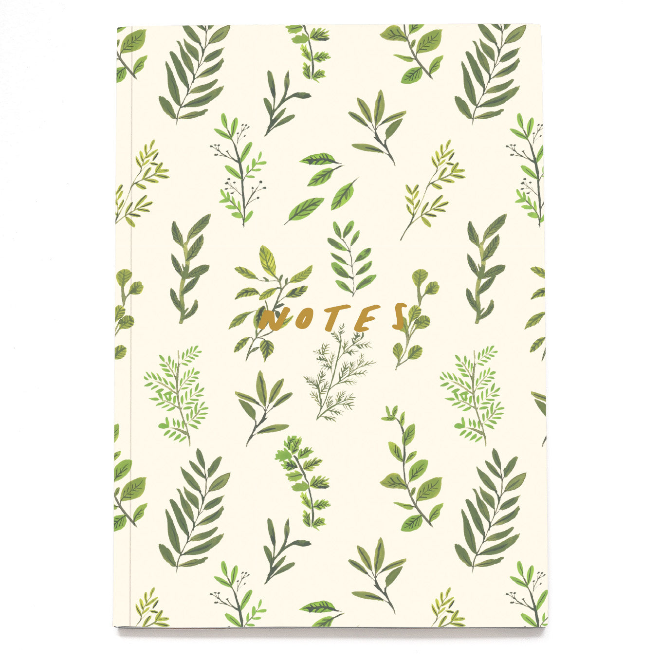 Plants Linen Notebook | OLD ENGLISH CO. image 0