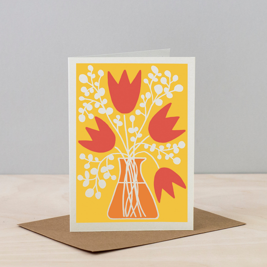 All Occasions Greetings Card - Tulip image 0