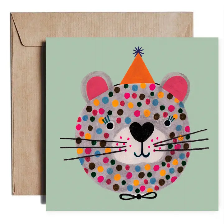 Party Cheetah Card image 0