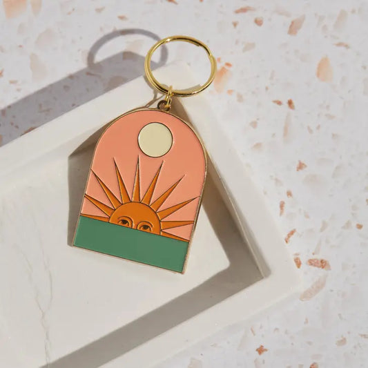 Setting Sun Keychain image 0