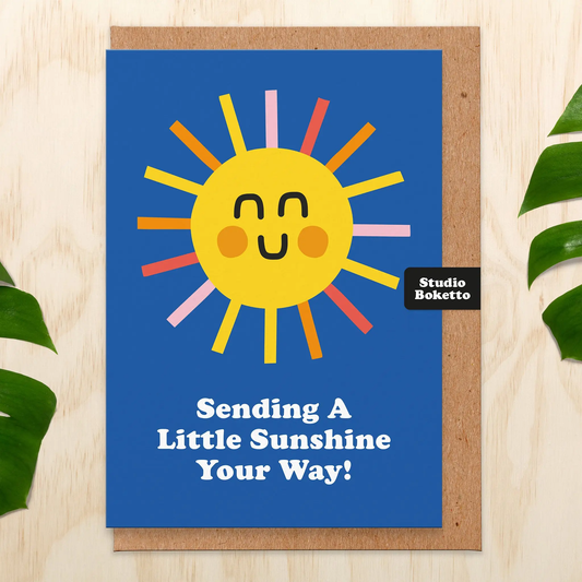 Sending Sunshine Thinking of You Card image 0