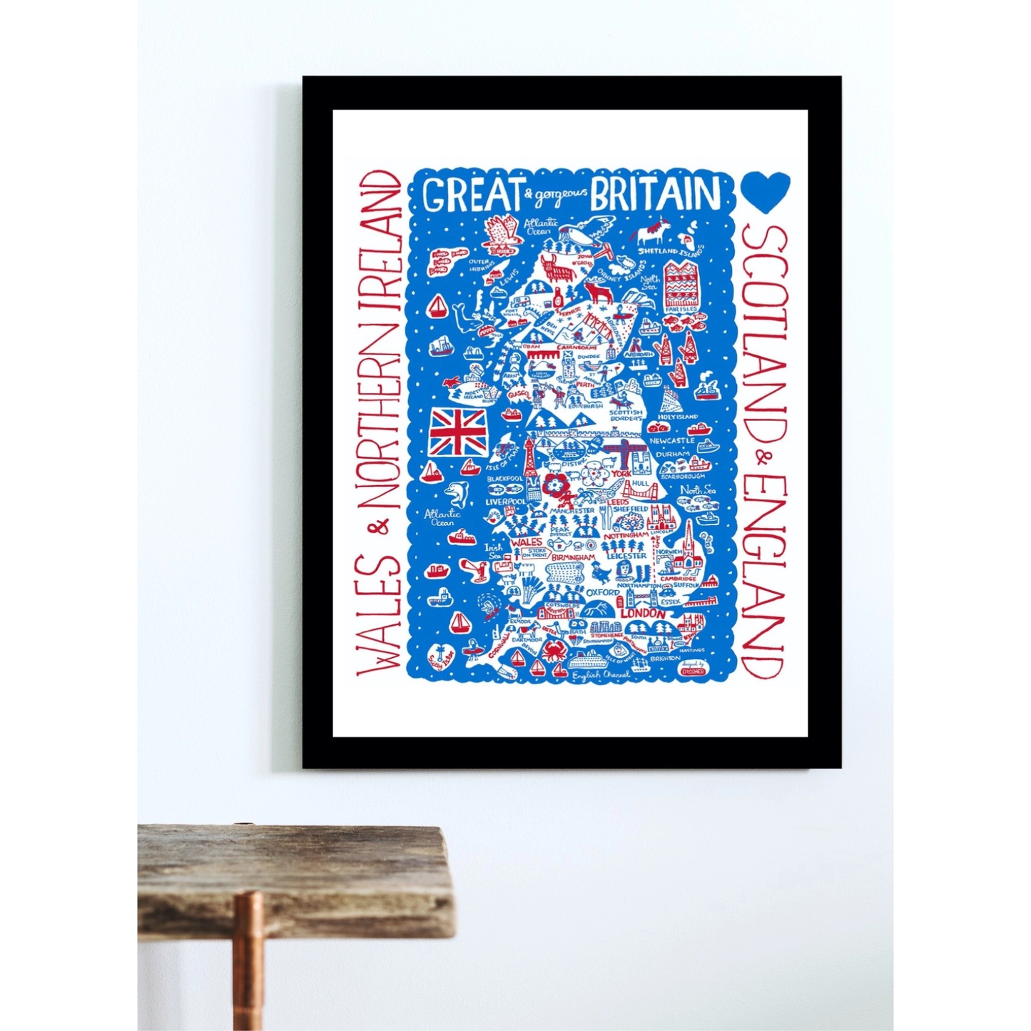 Great Britain Art Print image 1