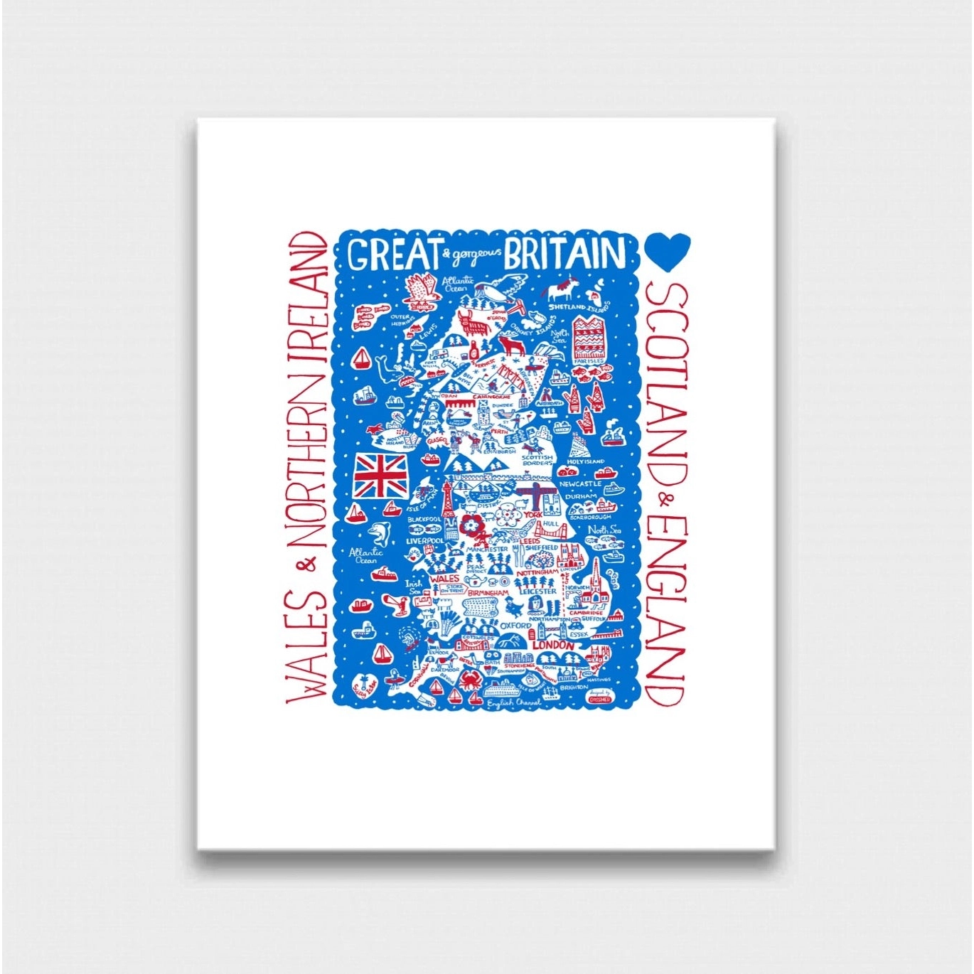 Great Britain Art Print image 0