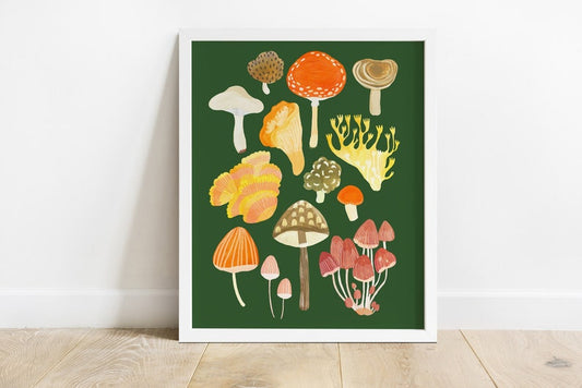 Mushroom A4 Print image 0