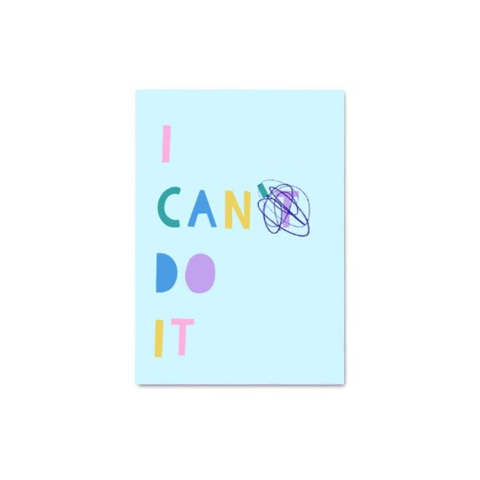 I Can Do It Postcard image 0