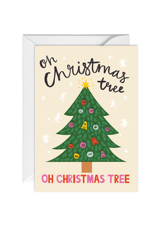 Oh Christmas Tree Christmas Card | HAPPY GO LUCKY image 0