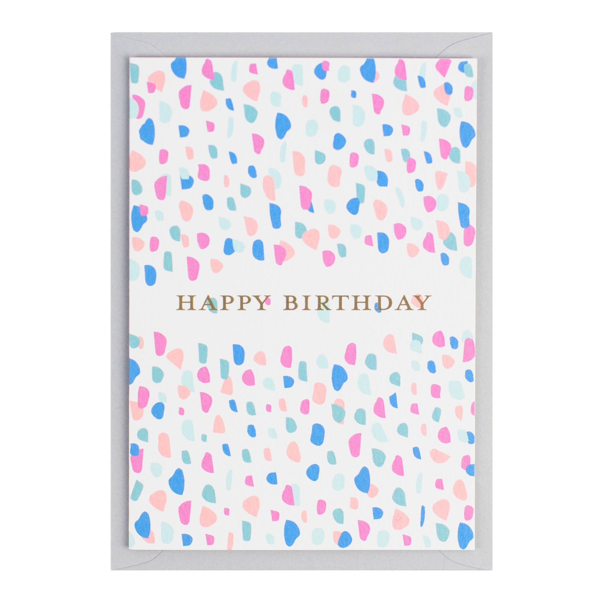 Confetti Happy Birthday Card image 0