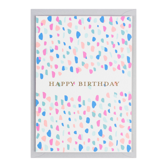 Confetti Happy Birthday Card image 0