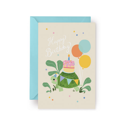 Birthday Turtle Card  image 0